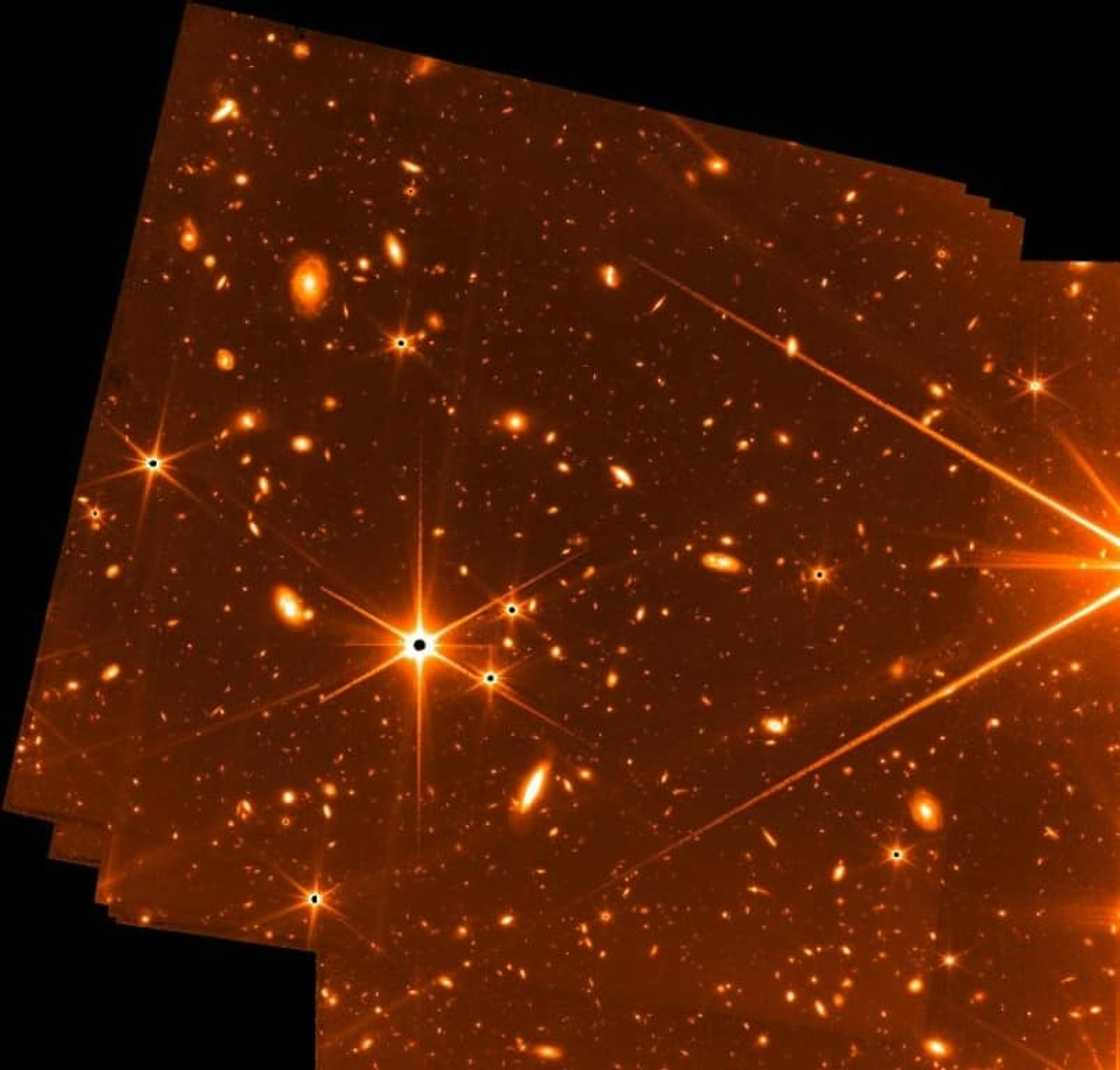A test image from the James Webb Telescope -- among the deepest images of the universe ever taken A test image from the James Webb Telescope -- among the deepest images of the universe ever taken
