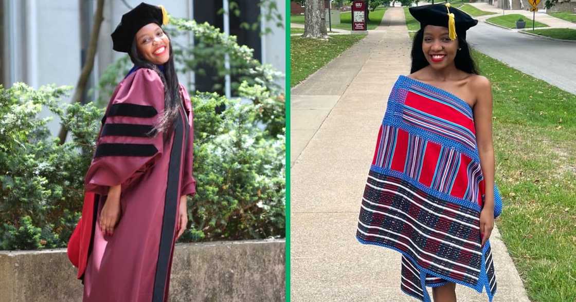 A gorgeous Venda woman obtained her PhD in the USA. She studied economics. A gorgeous Venda woman obtained her PhD in the USA. She studied economics.