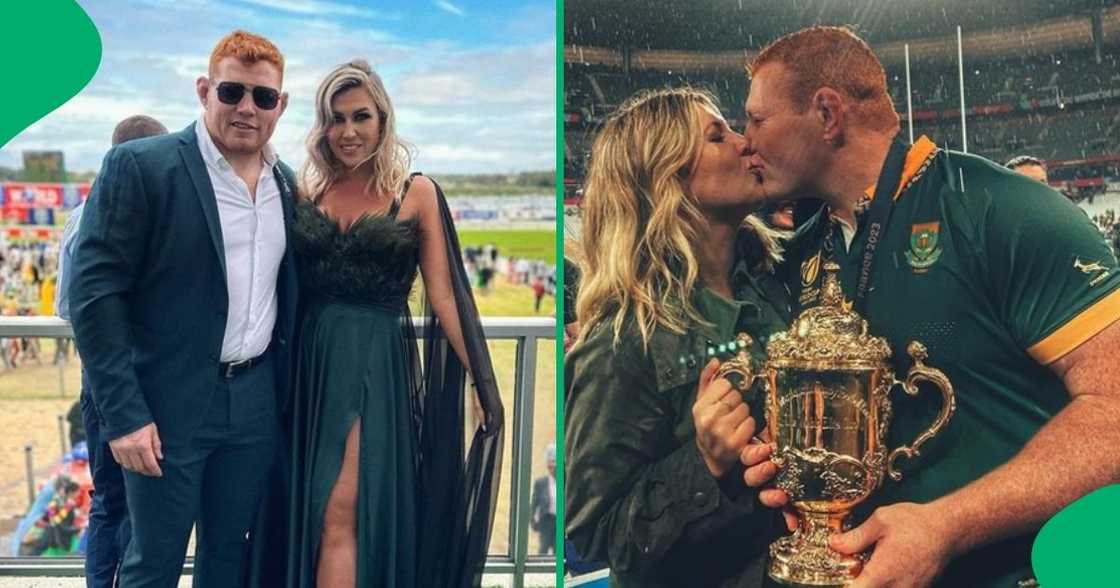 SA gushes over cute Bokke couple SA gushes over cute Bokke couple