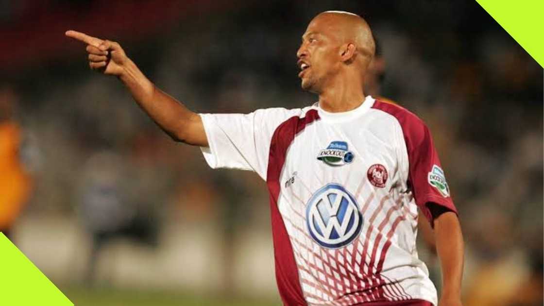 Former South African international Alton Meiring has sadly passed on after he was allegedly stabbed to death. Photo: @SkepeMatsebane. Former South African international Alton Meiring has sadly passed on after he was allegedly stabbed to death. Photo: @SkepeMatsebane.