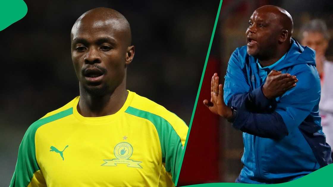 Tebogo Langerman did not enjoy a good relationship with former Mamelodi Sundowns coach Pitso Mosimane.