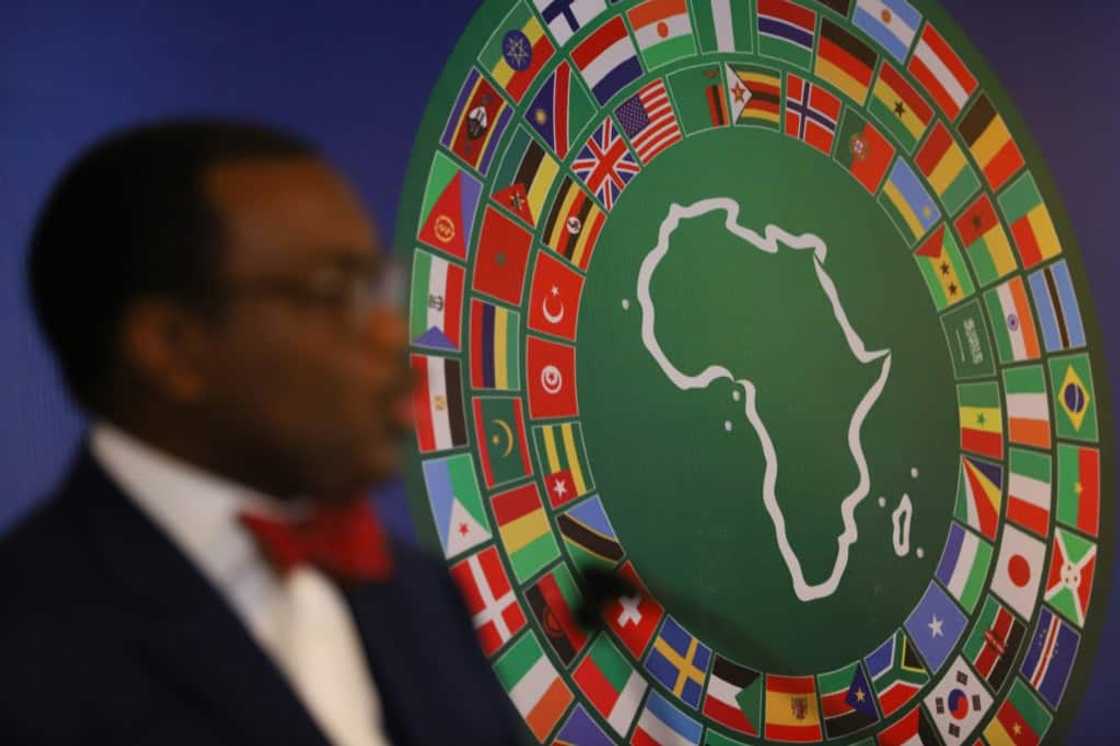 Akinwumi Adesina, president of the African Development Bank, said inflationary pressures on the continent remain 'entrenched' Akinwumi Adesina, president of the African Development Bank, said inflationary pressures on the continent remain 'entrenched'