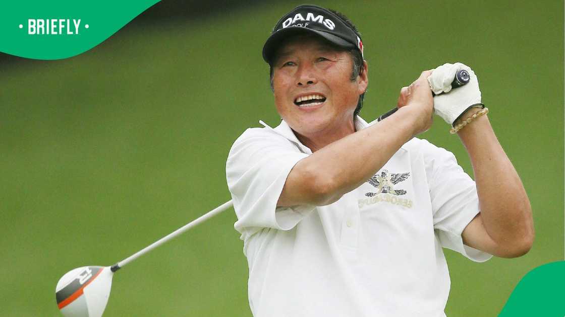 Masashi "Jumbo" Ozaki, World Golf Hall of Fame, cancer.