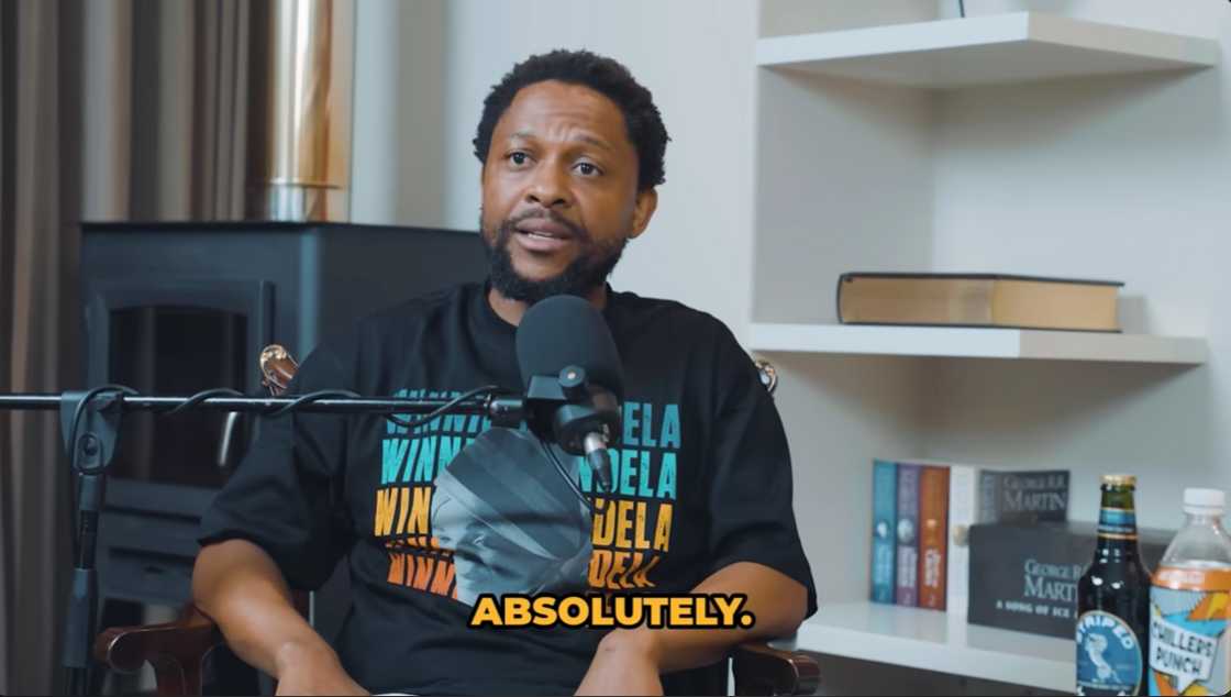 Ndlozi was interviewed by MacG. Ndlozi was interviewed by MacG.