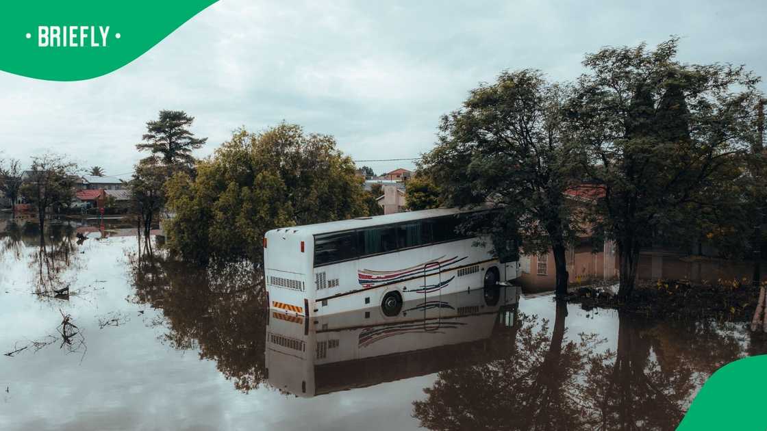 The South African Weather Service warned that parts of Gauteng and Limpopo would experience flood-causing rain