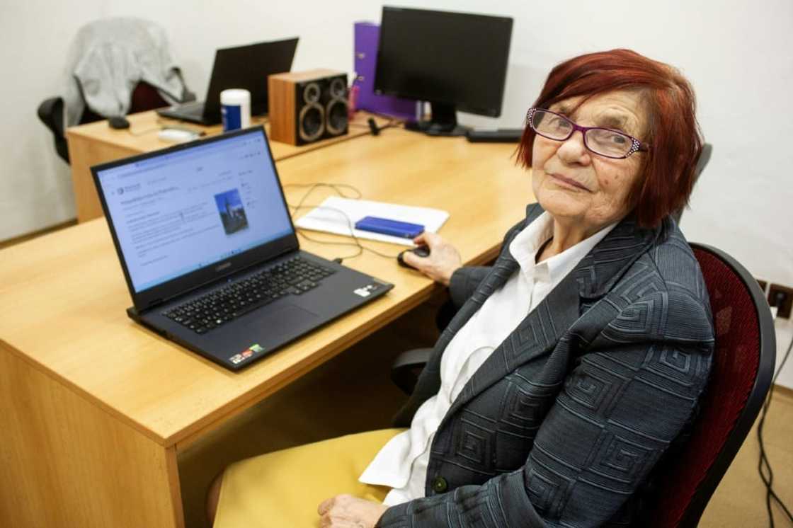 Unlike most Wikipedia contributors, Kadnerova is an 80-year-old retiree Unlike most Wikipedia contributors, Kadnerova is an 80-year-old retiree