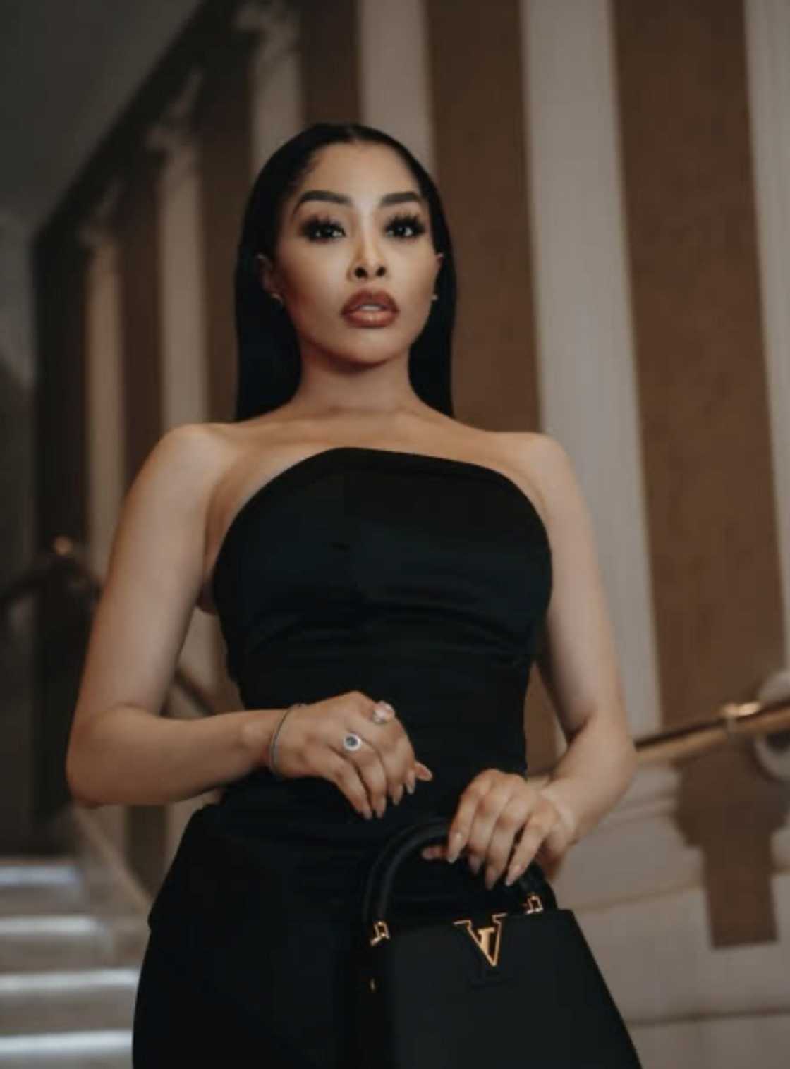 Khanyi Mbau's new look raised questions Khanyi Mbau's new look raised questions
