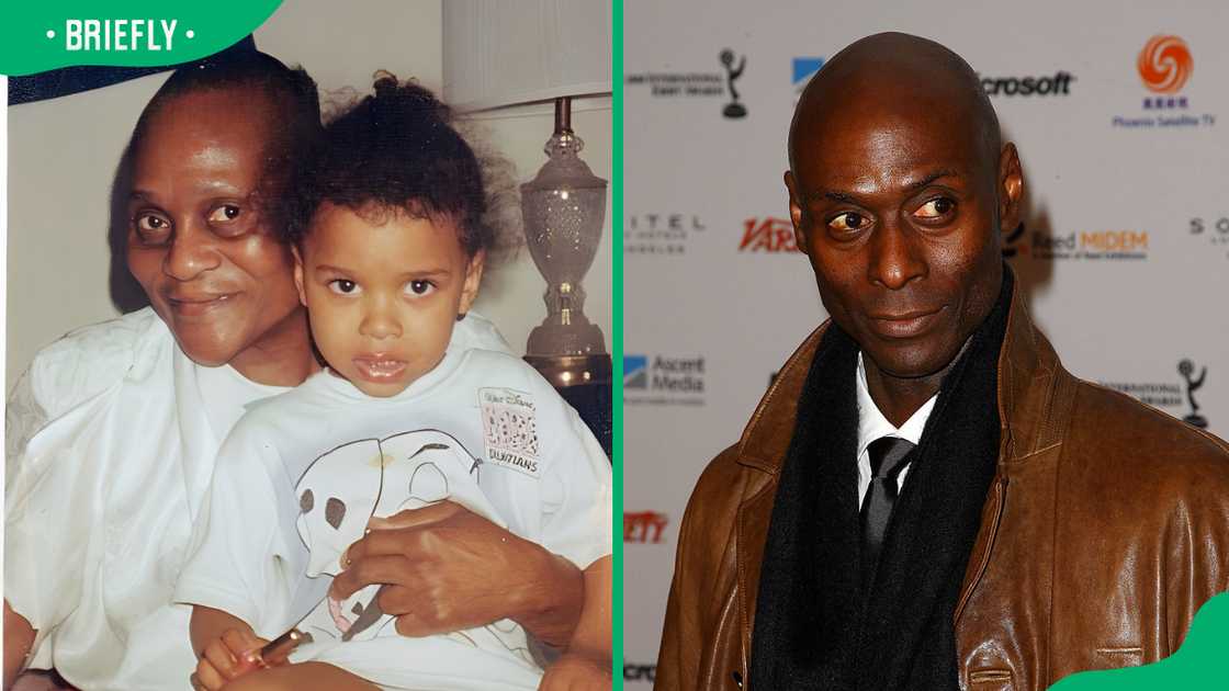 Reddick's mother and his daughter, Yvonne (L) and Lance Reddick's mother and his daughter, Yvonne (L) and Lance