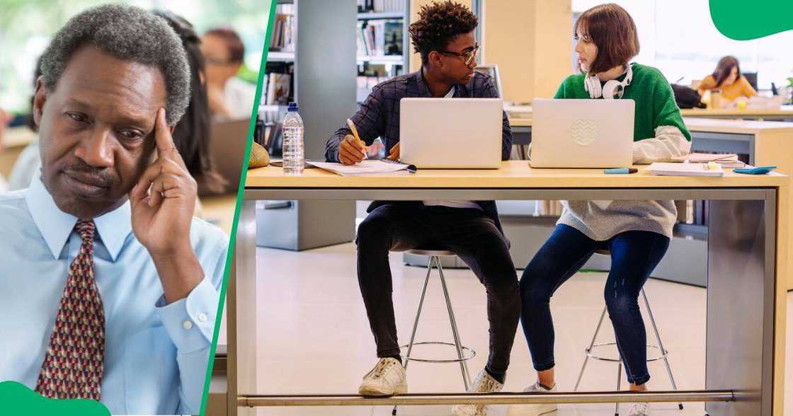 A lecturer called out cheating students. A lecturer called out cheating students.