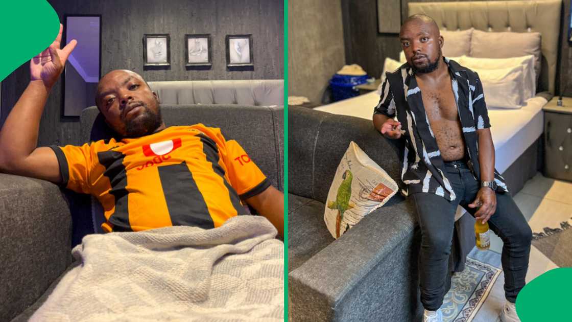 South Africans didn't hold back after a man showed off his cosy room, bringing scepticism to Mzansi netizens. South Africans didn't hold back after a man showed off his cosy room, bringing scepticism to Mzansi netizens.
