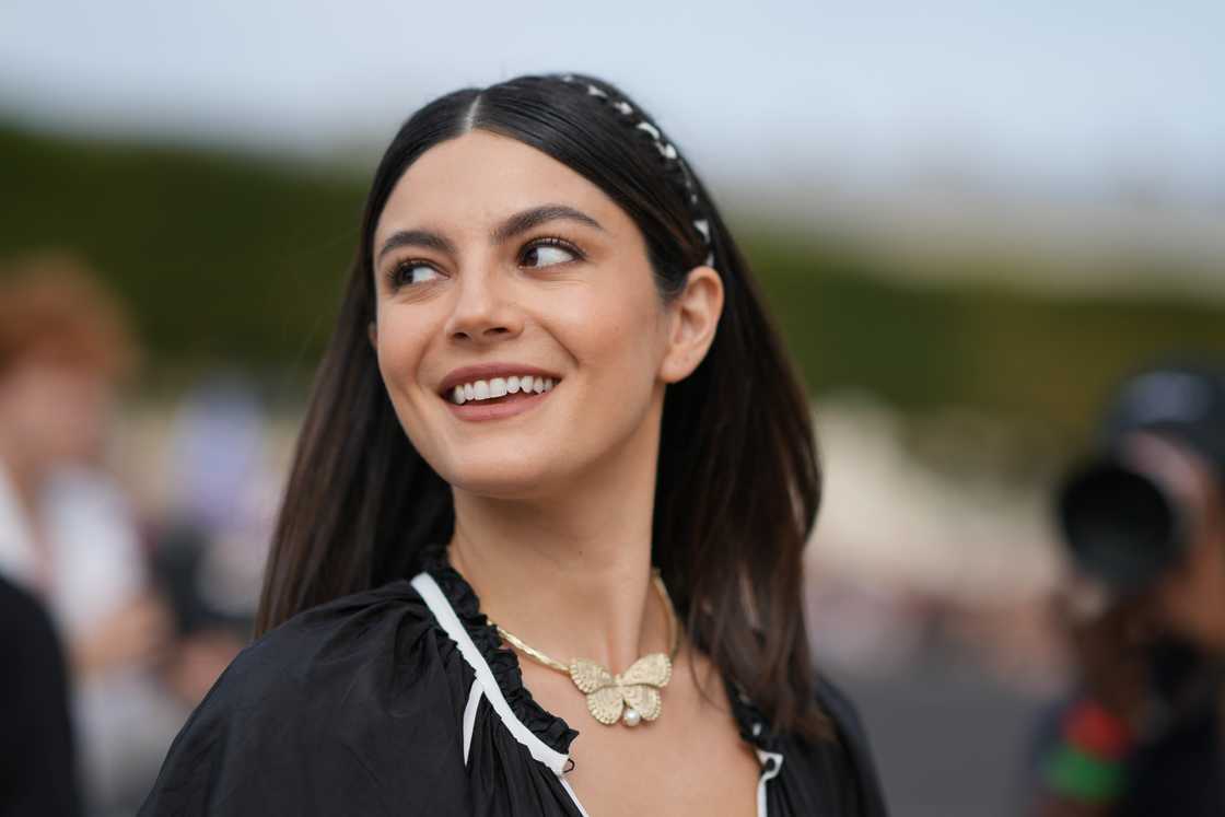 Monica Barbaro during Paris Fashion Week