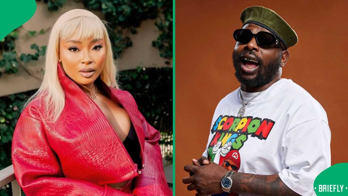 Cyan Boujee addressed the rumours that she's pregnant with DJ Maphorisa's child Cyan Boujee addressed the rumours that she's pregnant with DJ Maphorisa's child