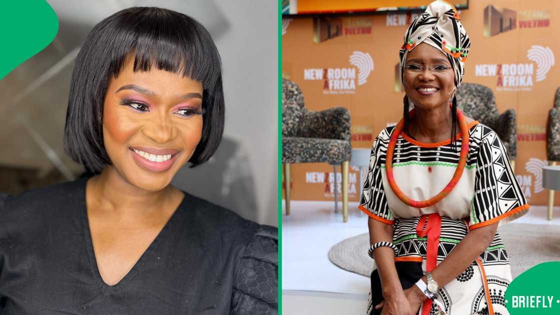 Zenande Mfenyane fangirls over Noxolo Grootboom Zenande Mfenyane fangirls over Noxolo Grootboom