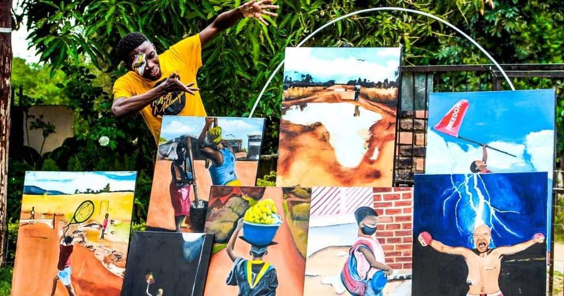 Mpumalanga, Fine Artist, Michael Mhlanga, African Stories Mpumalanga, Fine Artist, Michael Mhlanga, African Stories