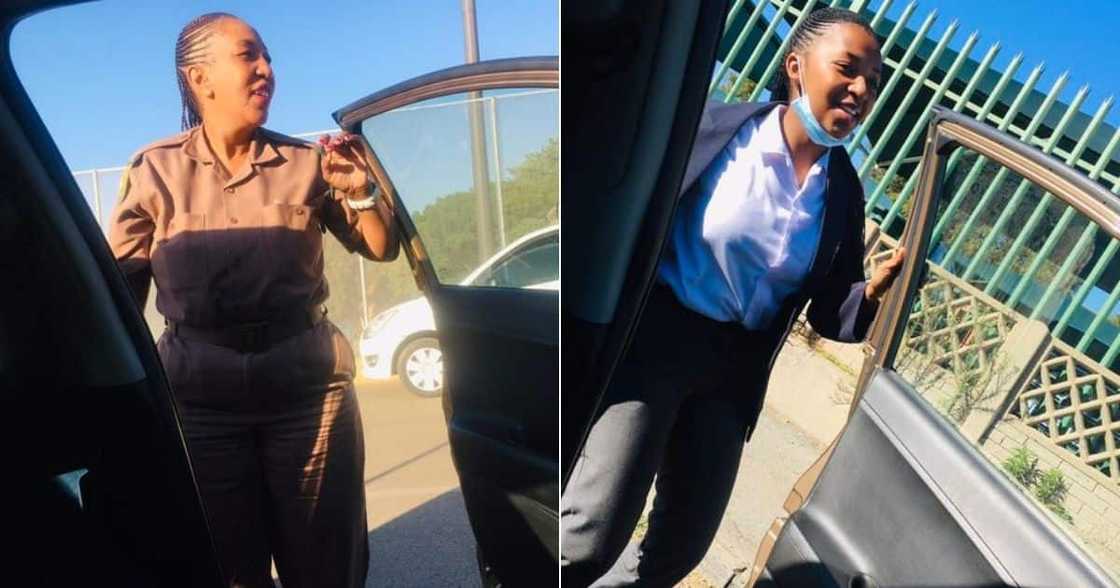 Mzansi Celebrates, Two, Identical Sisters, Big Sis Drops Sibling at School Mzansi Celebrates, Two, Identical Sisters, Big Sis Drops Sibling at School