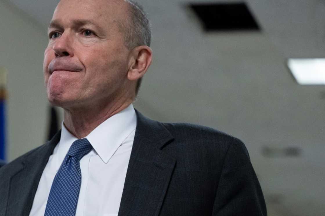 Boeing CEO Dave Calhoun is to step dopwn after safety questions piled up for the company Boeing CEO Dave Calhoun is to step dopwn after safety questions piled up for the company