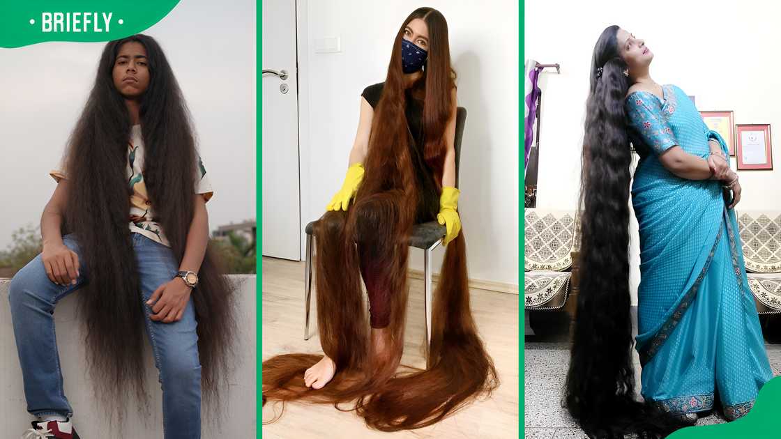 Individuals with the longest hair