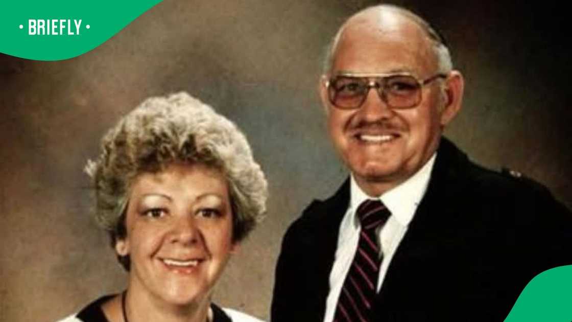 Gert van Rooyen, a South African serial killer and his mistress, Joey Haarhoff. Gert van Rooyen, a South African serial killer and his mistress, Joey Haarhoff.