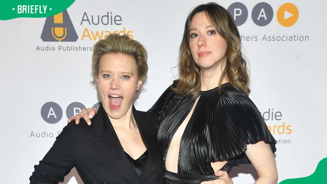 Emily Lynne Berthold and Kate McKinnon Emily Lynne Berthold and Kate McKinnon