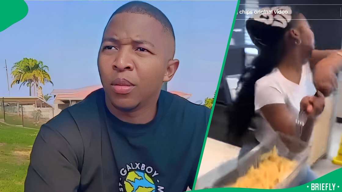 TikTok users noted how disrespectful a restaurant worker was after seeing her video TikTok users noted how disrespectful a restaurant worker was after seeing her video