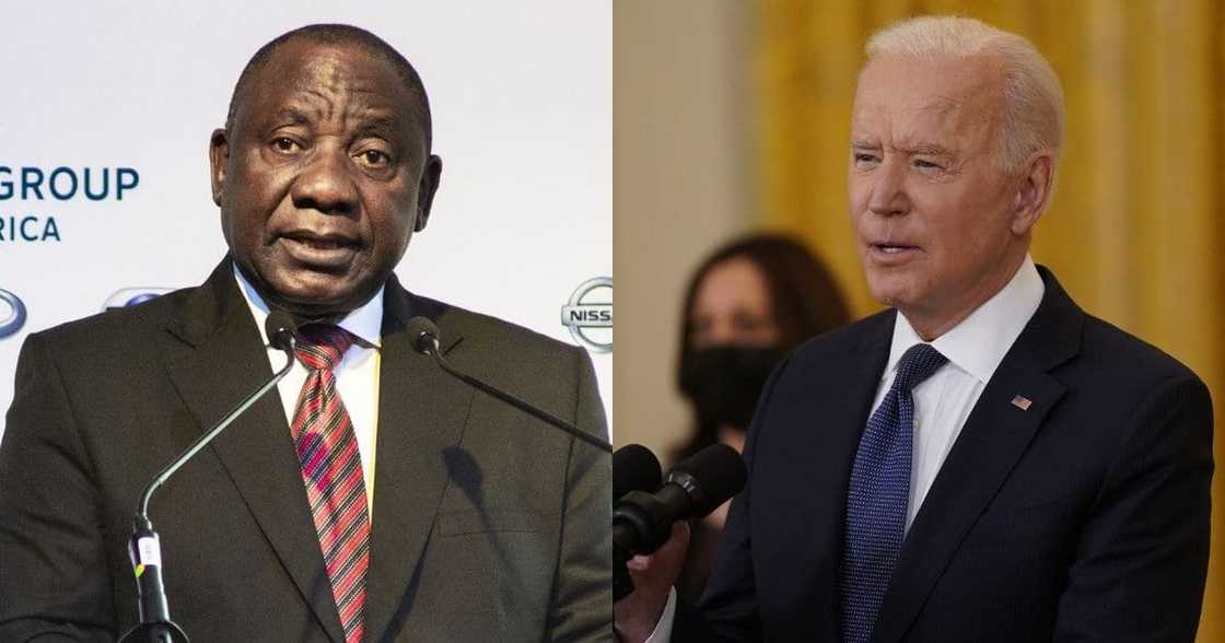 Ramaphosa says Biden has agreed to channel Pfizer vaccine donations to SA Ramaphosa says Biden has agreed to channel Pfizer vaccine donations to SA