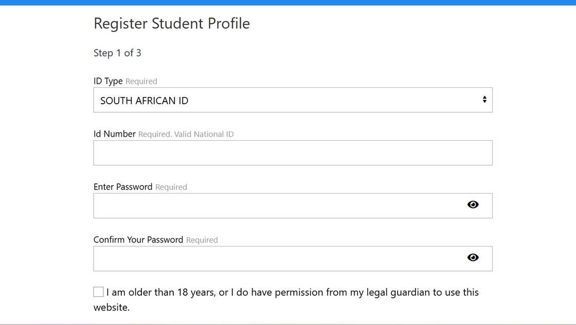 Nkangala TVET College student registration page Nkangala TVET College student registration page