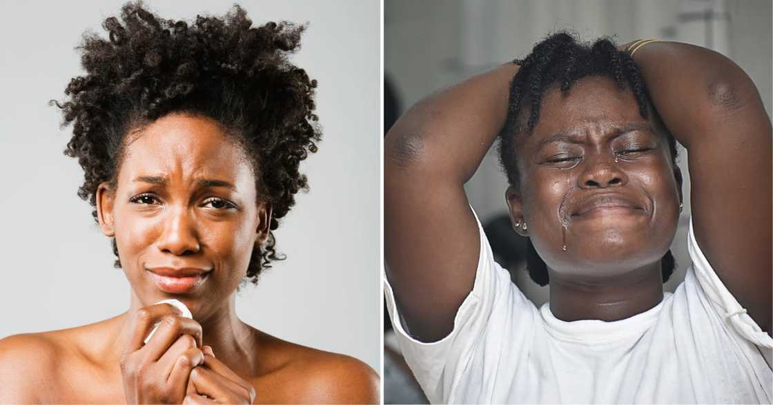 Lady in anguish after lending R56 000 to baby daddy who now denies that the kids are his Lady in anguish after lending R56 000 to baby daddy who now denies that the kids are his