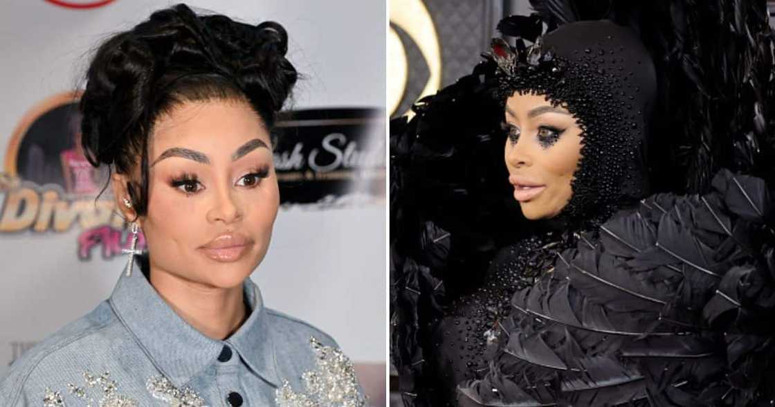 Blac Chyna's face wothout facial fillers has gone viral. Blac Chyna's face wothout facial fillers has gone viral.