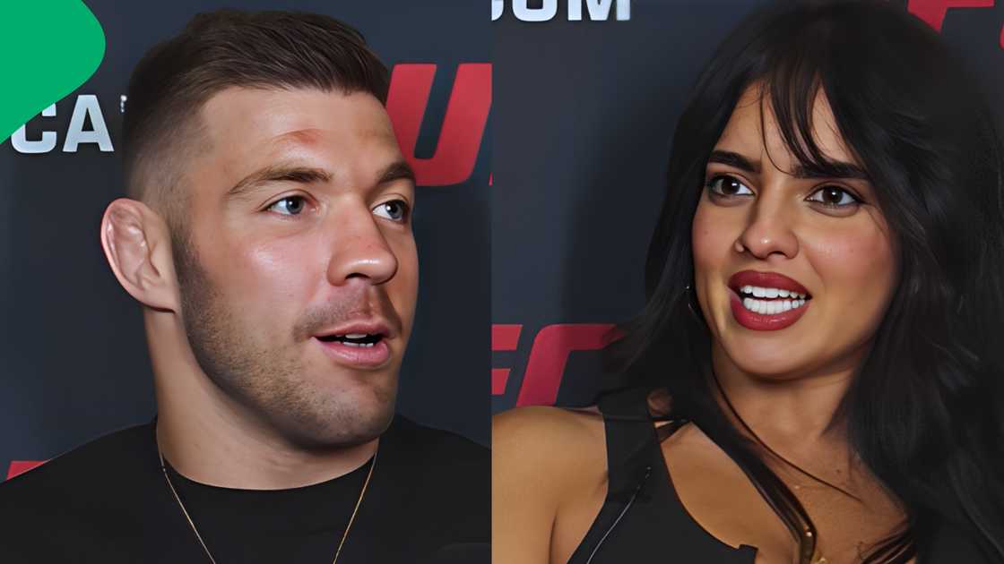 An interview clip of @ninaframa with Dricus du Plessis revealed his performance at a singing competition, leaving many impressed. An interview clip of @ninaframa with Dricus du Plessis revealed his performance at a singing competition, leaving many impressed.