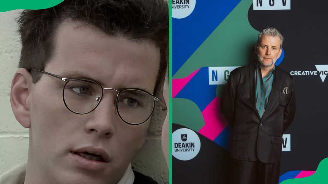 Sebastian Goldspink, then and now.
