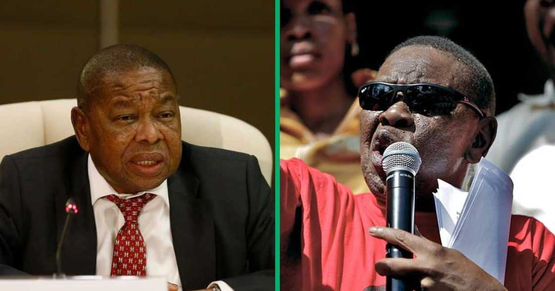 Blade Nzimande opens case against Mthunzi Mdwaba. Blade Nzimande opens case against Mthunzi Mdwaba.