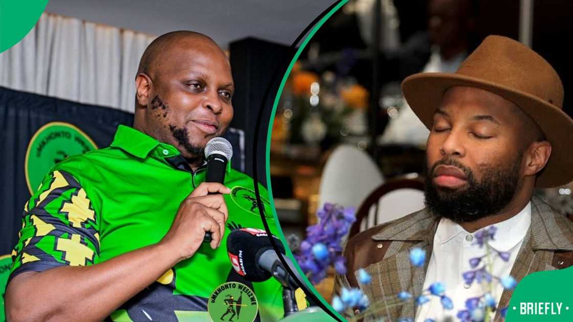 Sizwe Dhlomo proves Floyd Shivambu lied about not knowing him