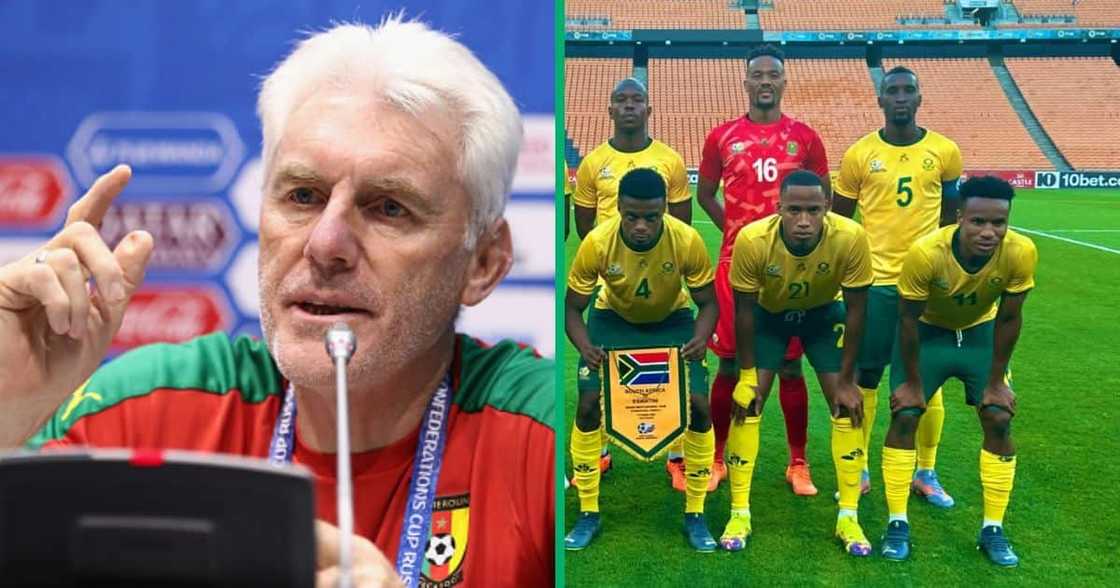 Bafana Bafana coach Hugo Broos unhappy with SA soccer team Bafana Bafana coach Hugo Broos unhappy with SA soccer team
