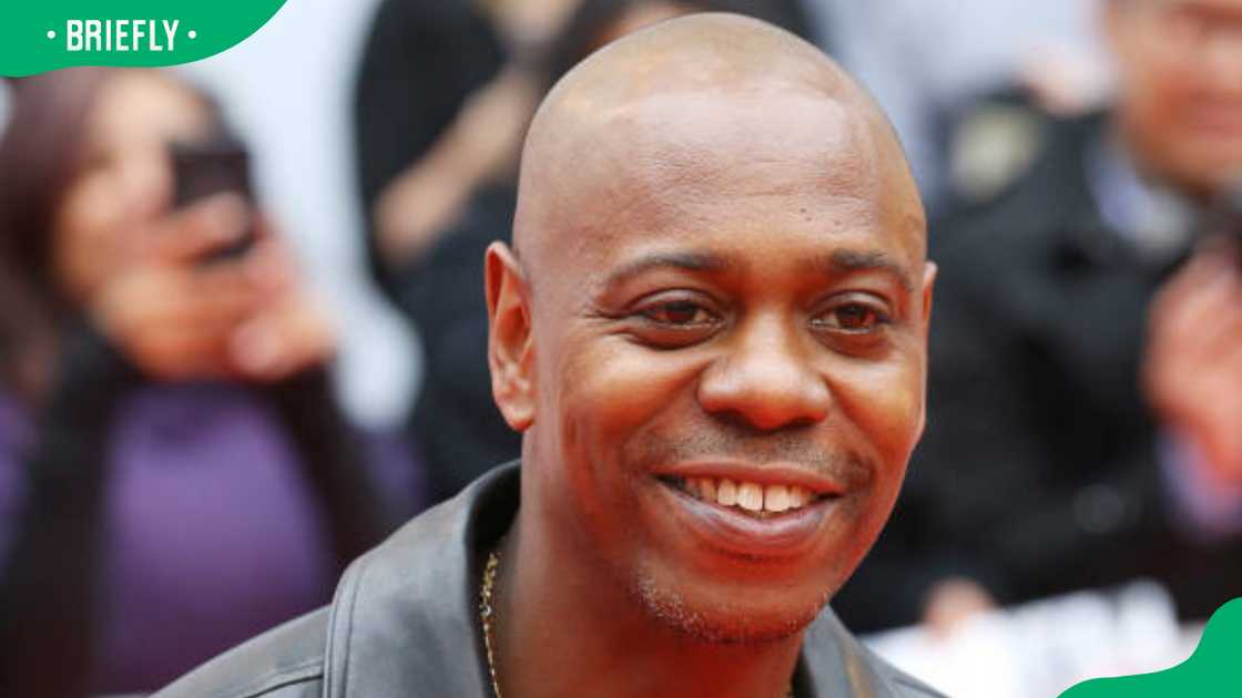 Dave Chappelle at the premiere of "A Star is Born"