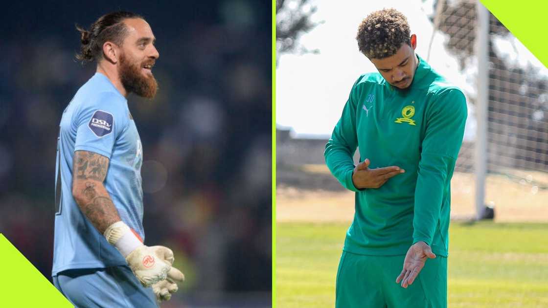 Sage Stephens and Ronwen Williams are top candidates for the PSL Golden Glove Award. Sage Stephens and Ronwen Williams are top candidates for the PSL Golden Glove Award.