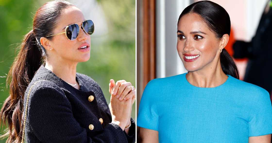 Meghan Markle wavy ponytail Meghan Markle wavy ponytail