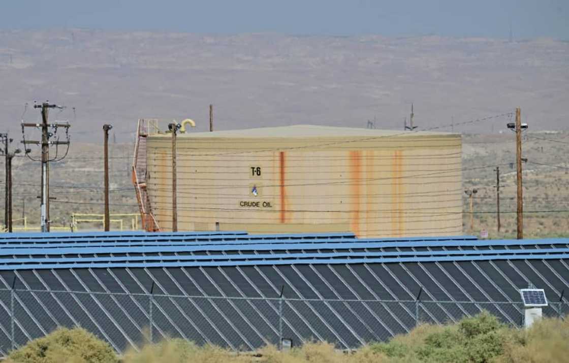 Solar panels, which are found all over Kern County, don't require the same on-going up-keep that oil pumping machinery does Solar panels, which are found all over Kern County, don't require the same on-going up-keep that oil pumping machinery does