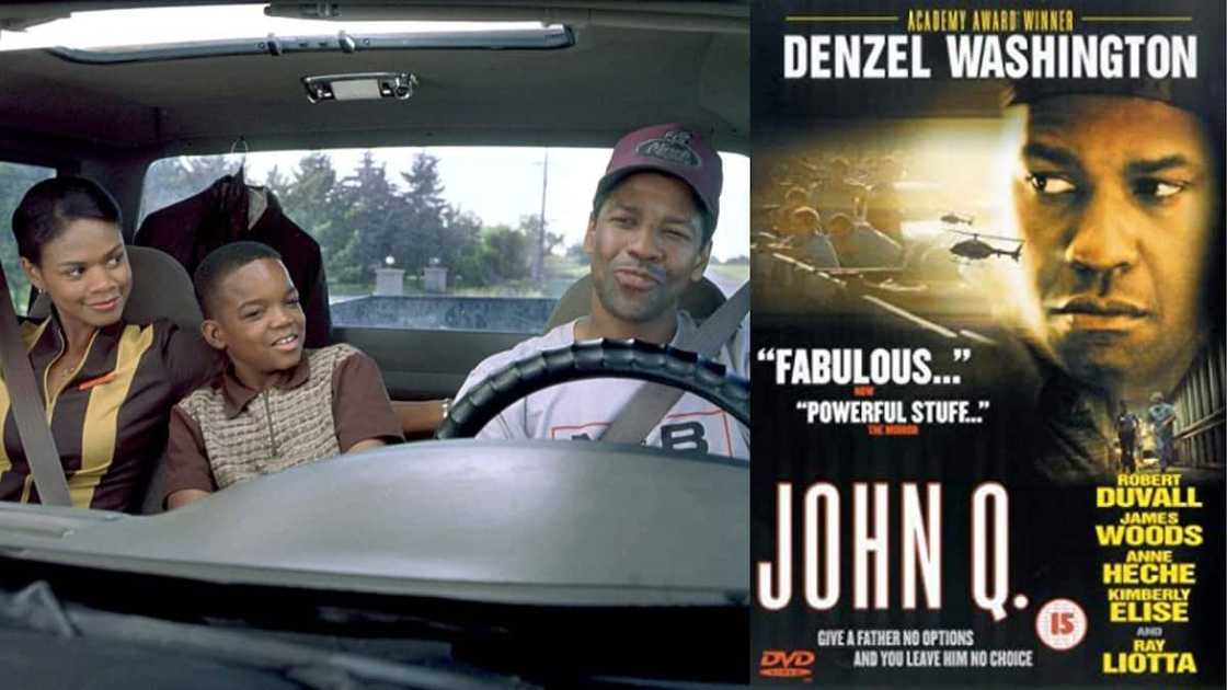 The John Q plot revolves around a desperate father trying to save his ill son. The John Q plot revolves around a desperate father trying to save his ill son.
