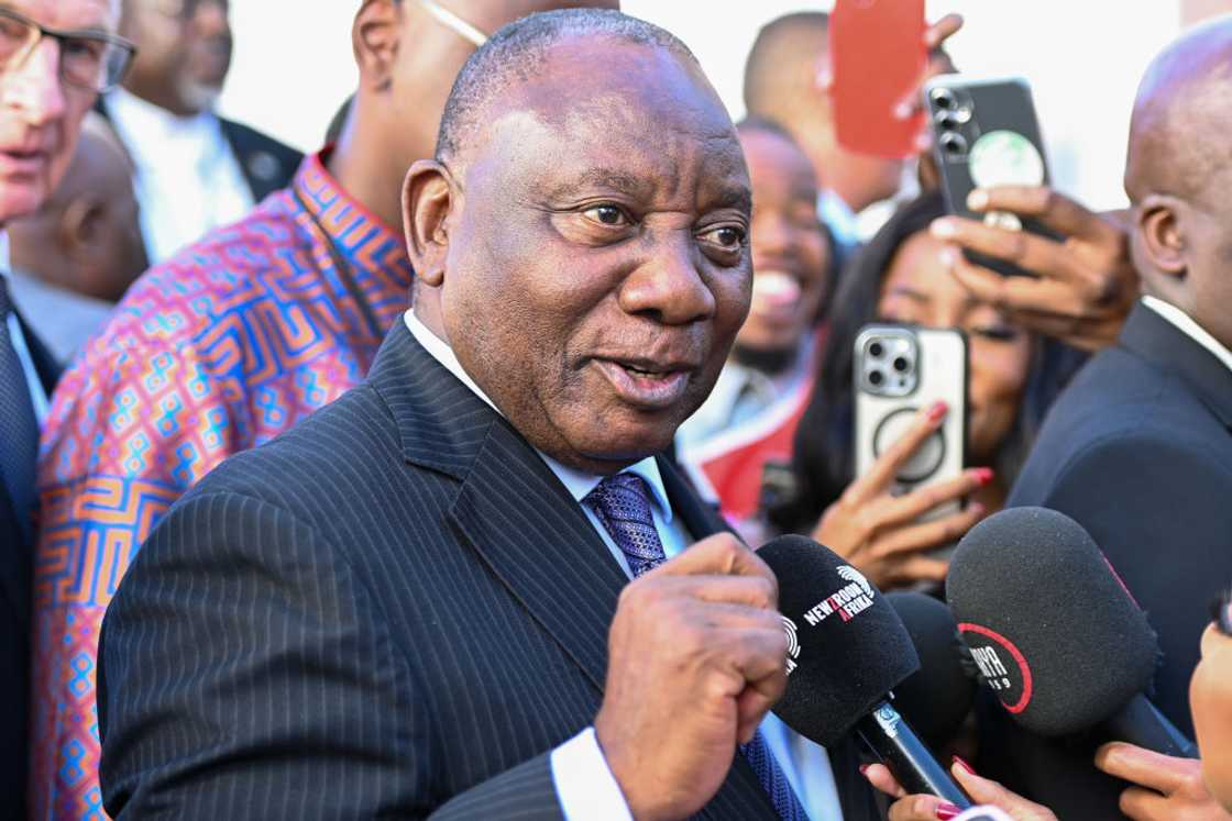 Cyril Ramaphosa was slammed for his international relations stance Cyril Ramaphosa was slammed for his international relations stance
