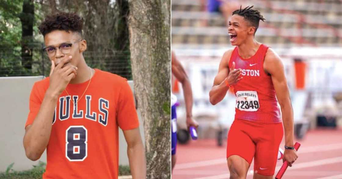 Shaun Maswanganyi, Tokyo Olympics, Briefly News, University of Houston Shaun Maswanganyi, Tokyo Olympics, Briefly News, University of Houston