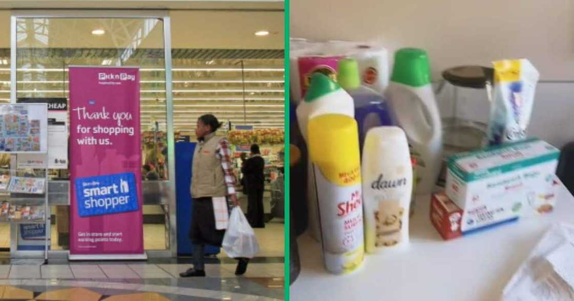 TikTok video shows woman's R4k groceries TikTok video shows woman's R4k groceries