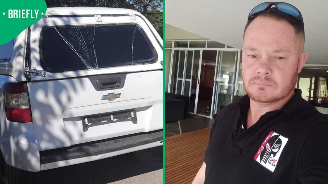 Police have found a bakkie believed to have been used in the murder of Marius van der Merwe Police have found a bakkie believed to have been used in the murder of Marius van der Merwe