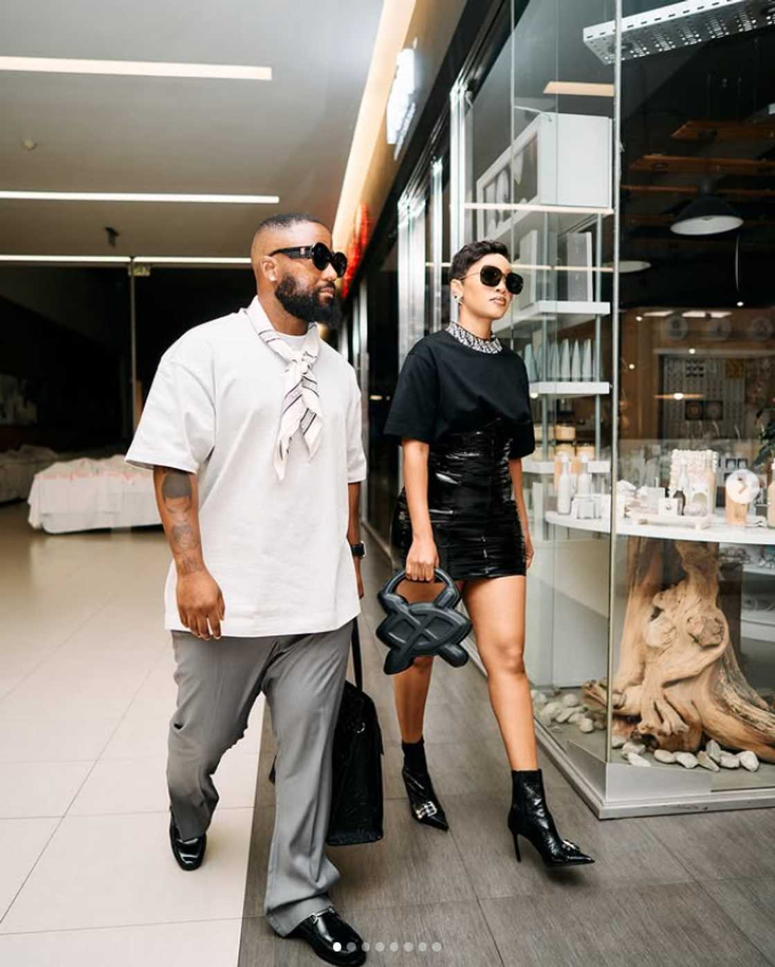 Cassper Nyovest introduced his wife Pulane Mojaki. Cassper Nyovest introduced his wife Pulane Mojaki.