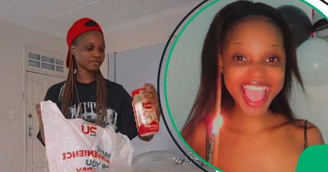 SA amused by lady's romantic surprise SA amused by lady's romantic surprise