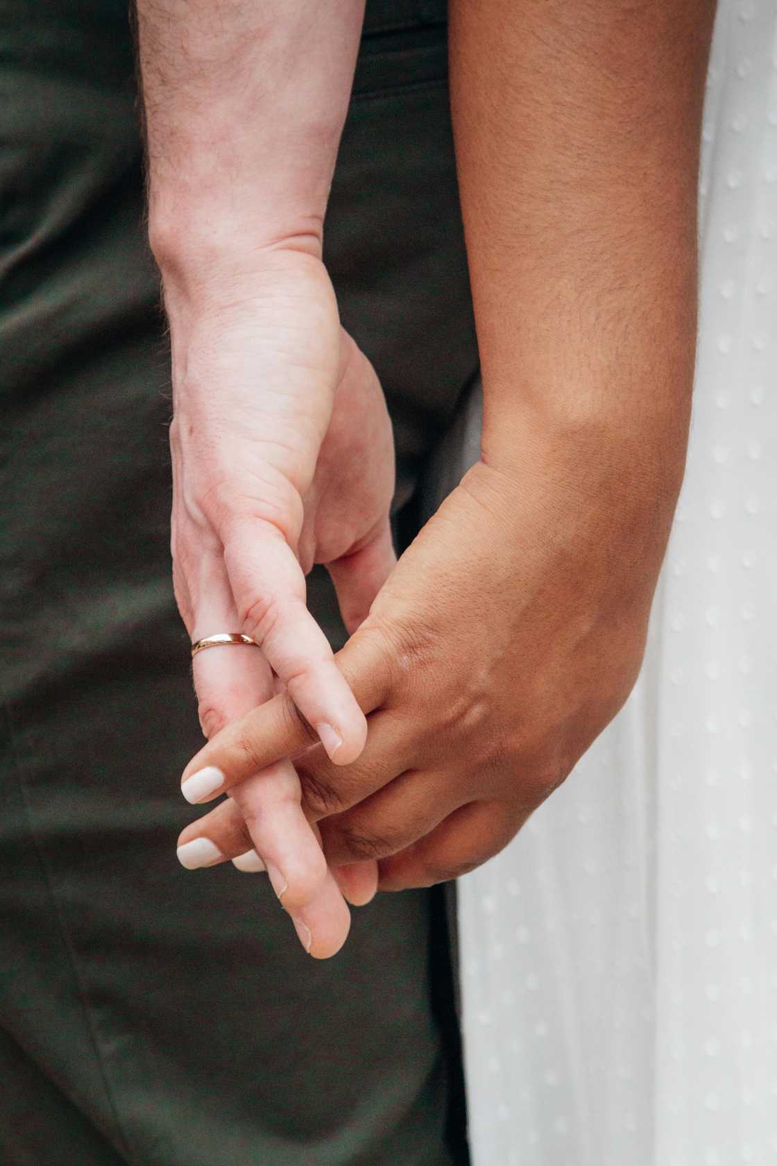 South Africans loved seeing an intercultural couple