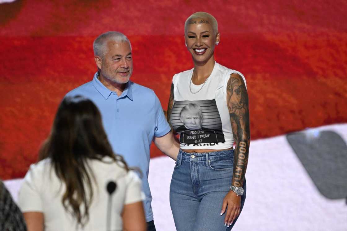Michael Levonchuck and Amber Rose Michael Levonchuck and Amber Rose