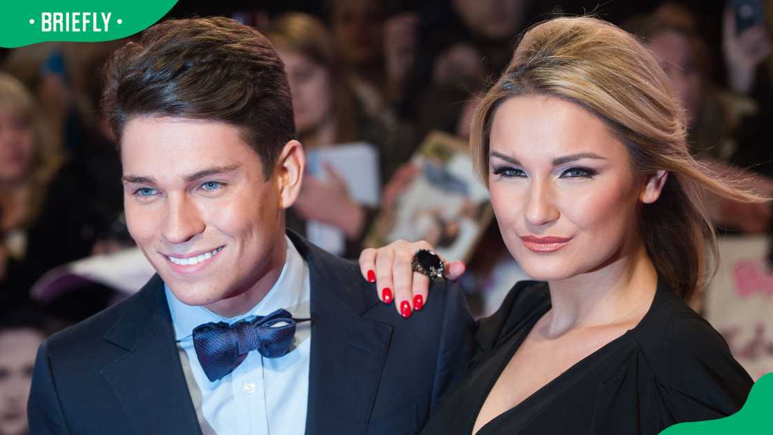 Joey Essex and Sam Faiers in London Joey Essex and Sam Faiers in London