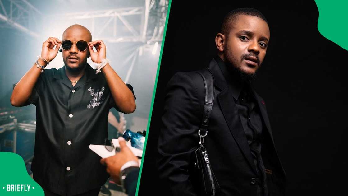 Kabza De Small uses cooler box lid to make beat