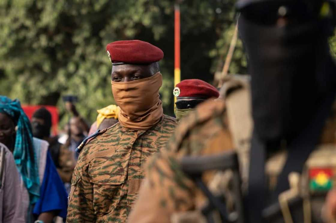 Traore said Burkina's 'existence is in danger' Traore said Burkina's 'existence is in danger'