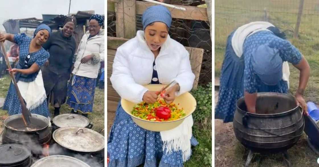 Lawyer trends for insane swag while doing makoti chores Lawyer trends for insane swag while doing makoti chores